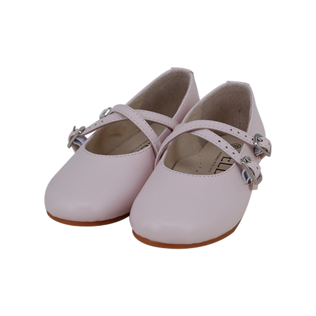 2 CROSS STRAPS WITH BUCKLES