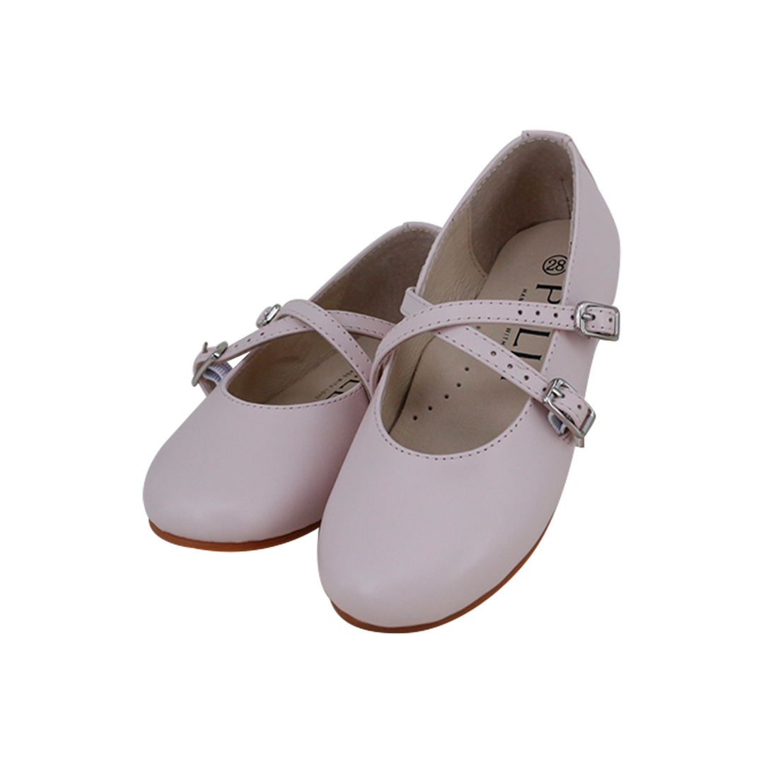 2 CROSS STRAPS WITH BUCKLES