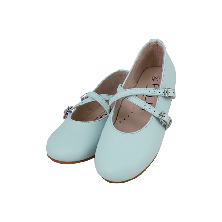 2 CROSS STRAPS WITH BUCKLES