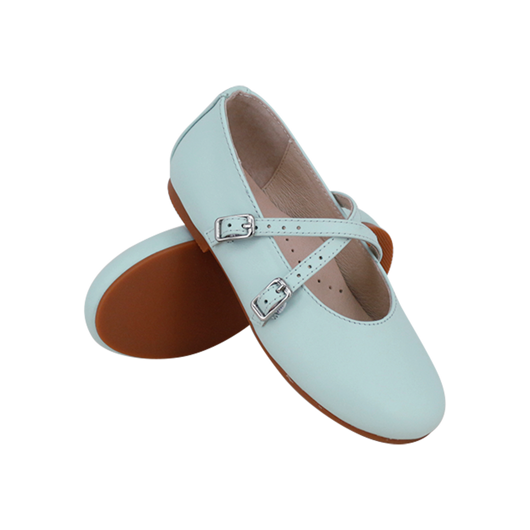 2 CROSS STRAPS WITH BUCKLES