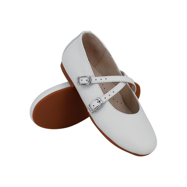 2 CROSS STRAPS WITH BUCKLES