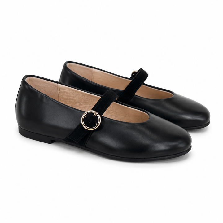 BALLERINA WITH STRAP &amp; BUCKLE