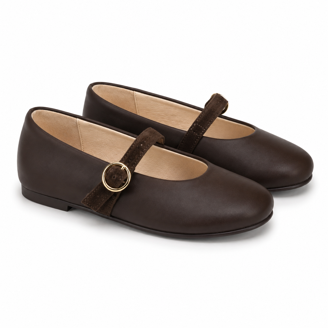 BALLERINA WITH STRAP &amp; BUCKLE