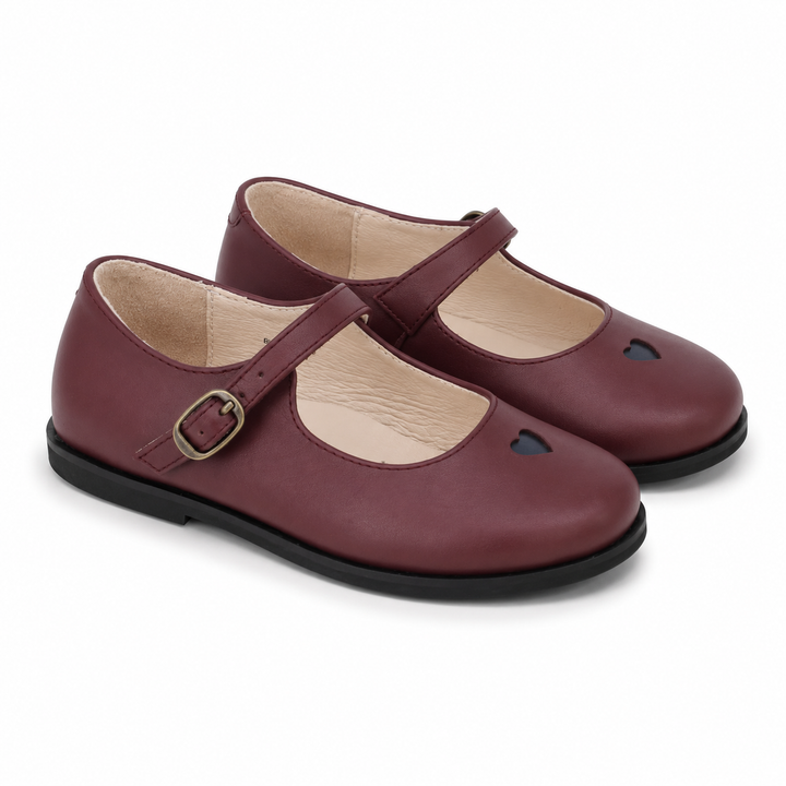 MARY JANE WITH HEARTN &amp; BUCKLE LOSURE