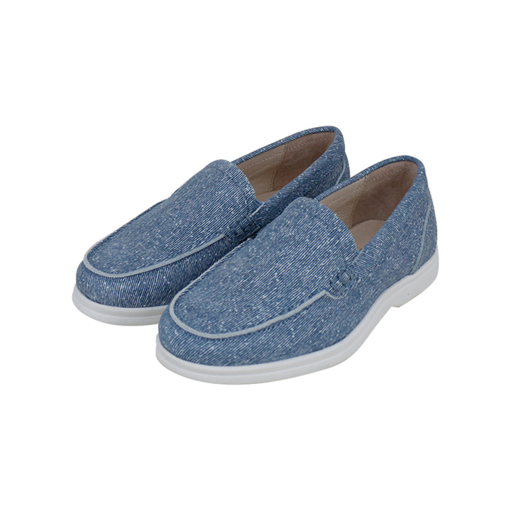 LOAFERS WITH WHITE SOLE