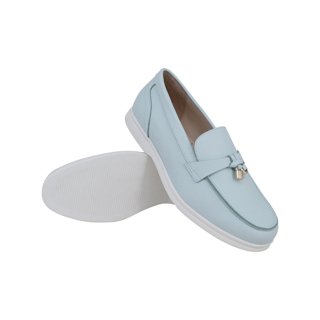 LOAFERS WITH WHITE SOLE
