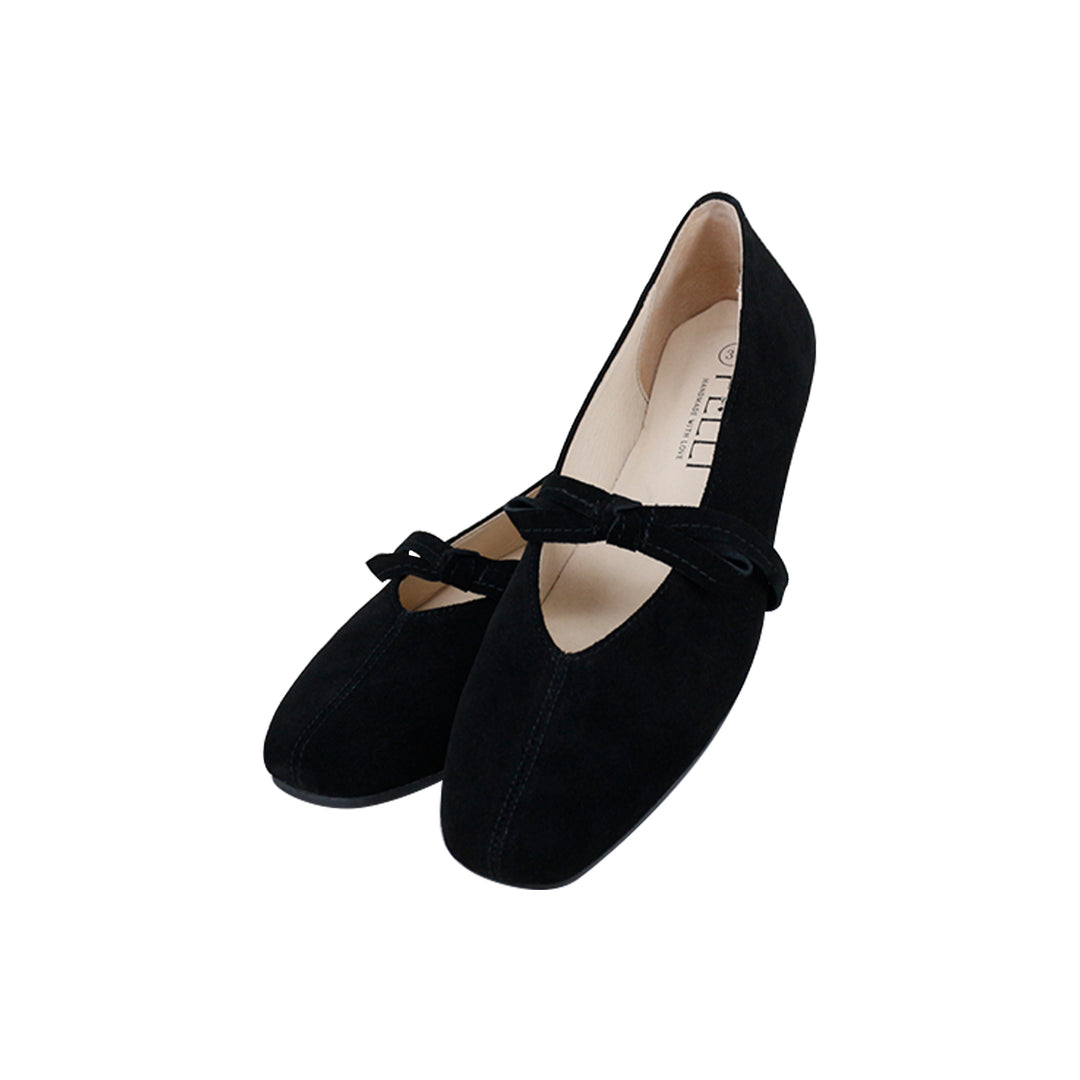 RIBBON STRAP BALLERINA