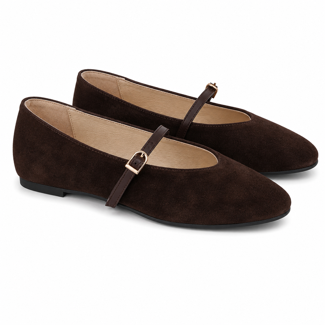 MARY JANE &amp;BUCKLE CLOSURE