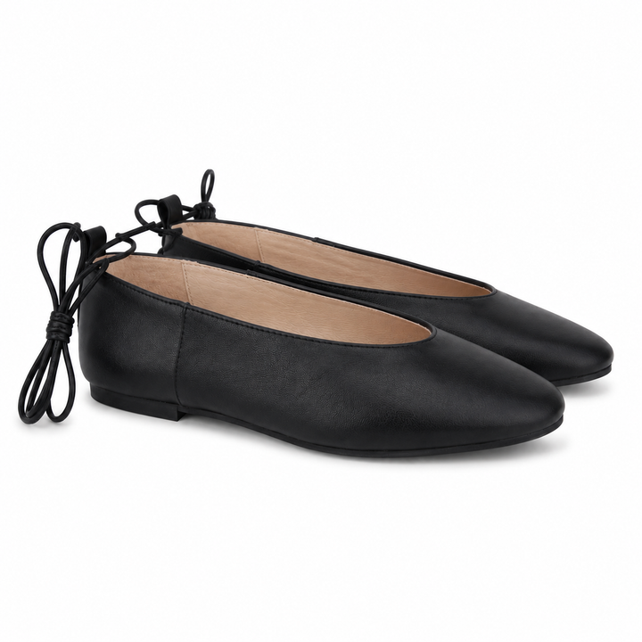 BALLERINA WITH TIE STRAP