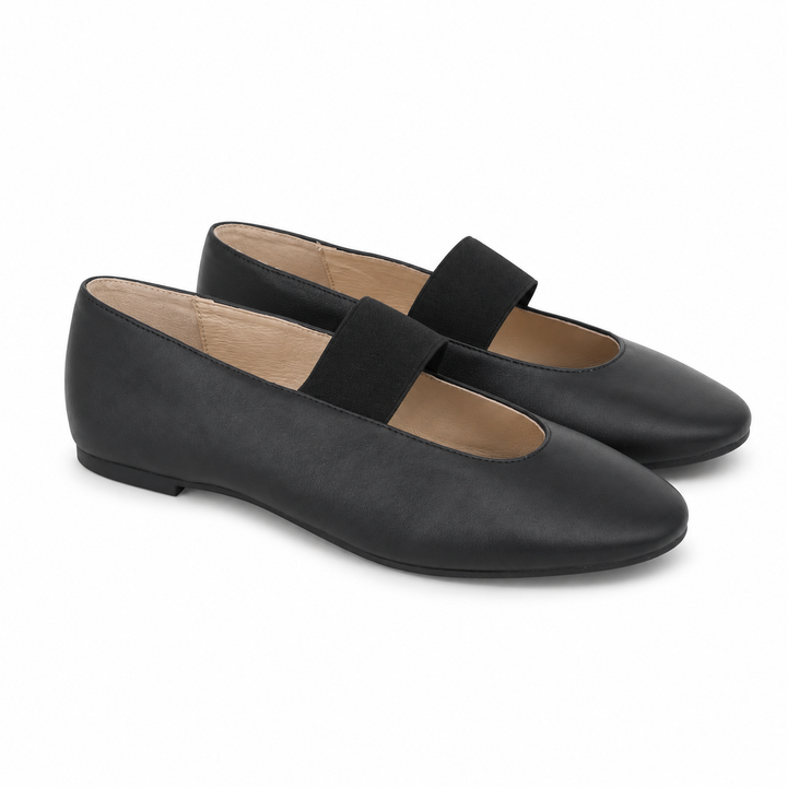 BALLERINA WITH WIDE ELASTIC