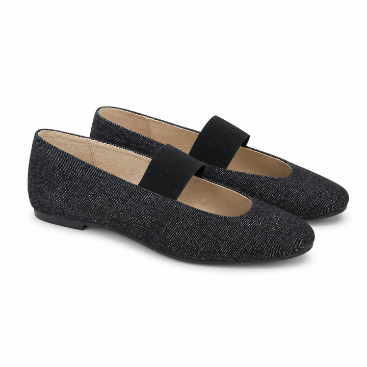 BALLERINA WITH WIDE ELASTIC