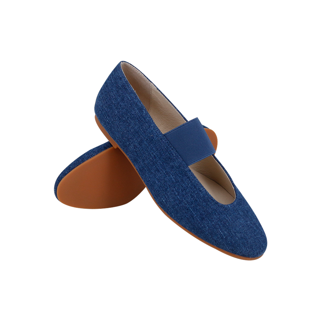 BALLERINA WITH WIDE ELASTIC