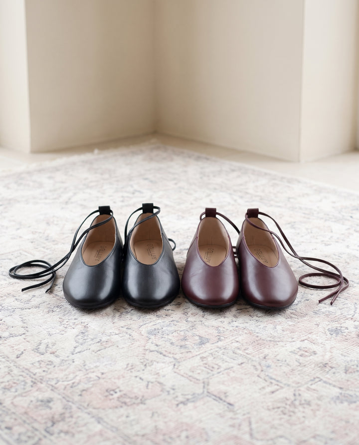 BALLERINA WITH TIE STRAP