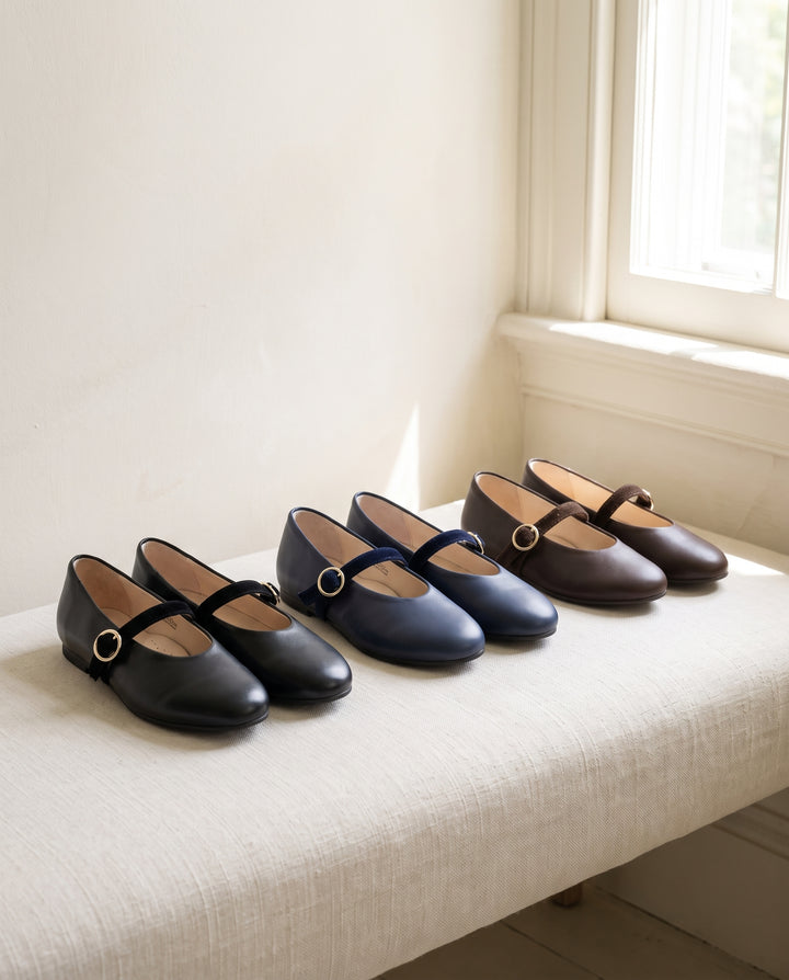 BALLERINA WITH STRAP &amp; BUCKLE